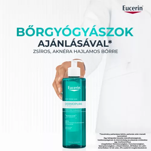 Eucerin DermoPure Clinical Tisztító Gél 400 ml