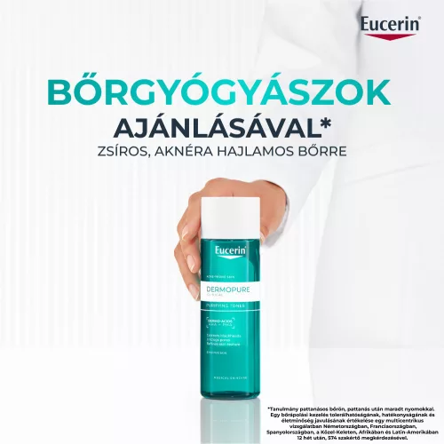 Eucerin DermoPure Clinical Tisztító Tonik 200 ml