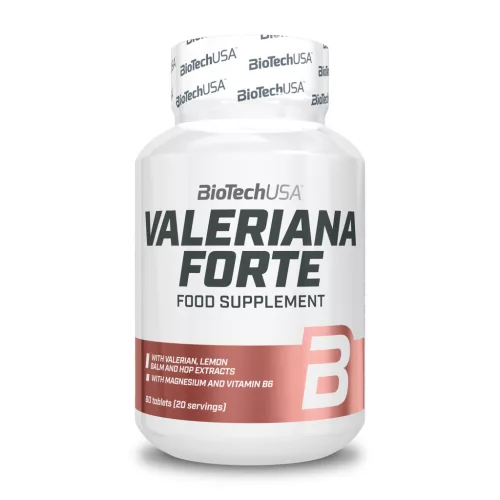 BiotechUSA Valeriana Forte tabletta 60x
