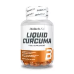 BiotechUSA Liquid Curcuma folyékony kurkuma kivonattal kapszula 30x