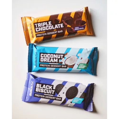 BiotechUSA Protein Dessert Bar fehérjeszelet Crunchy-Caramel 50g