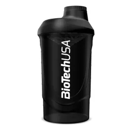 BiotechUSA Wave Shaker fekete-füst 600ml