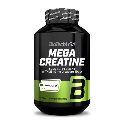 BiotechUSA Mega Creatine kapszula 120x