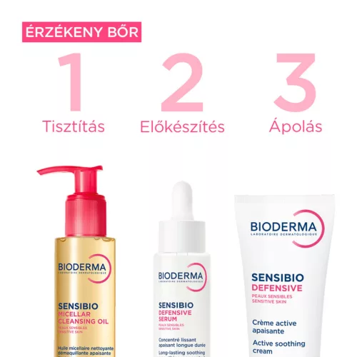 Bioderma Sensibio Micellás arctisztító olaj 150 ml 