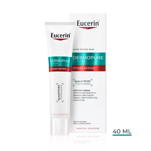 Eucerin DermoPure Clinical Hydra Repair Bőrnyugtató Krém 40 ml