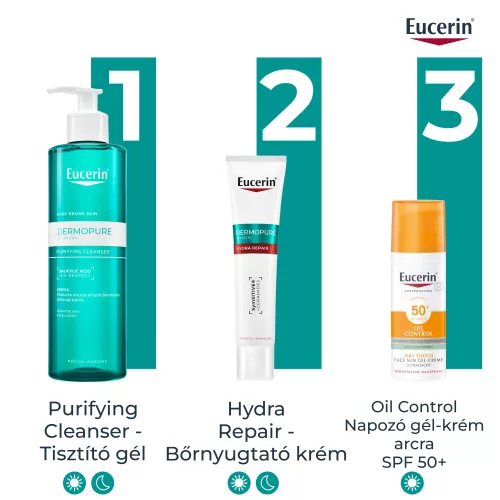 Eucerin DermoPure Clinical Hydra Repair Bőrnyugtató Krém 40 ml