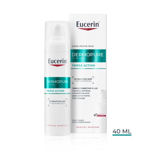 Eucerin DermoPure Clinical Triple Action Korrektív Fluid 40 ml