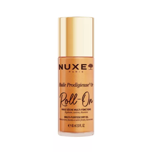 Nuxe Huile Prodigieuse Or többfunkciós ssillogó száraz olaj roll-on 60ml