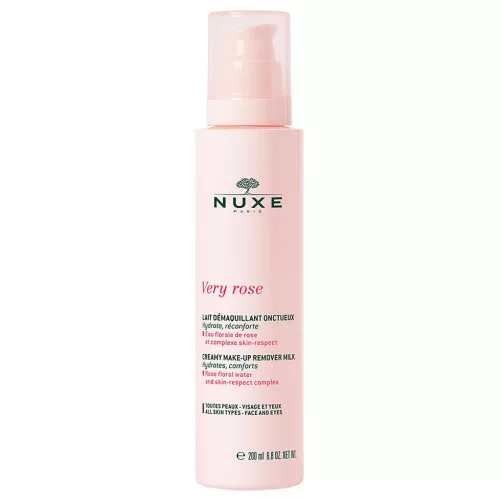 Nuxe Very Rose krémes sminkeltávolító tej 200ml