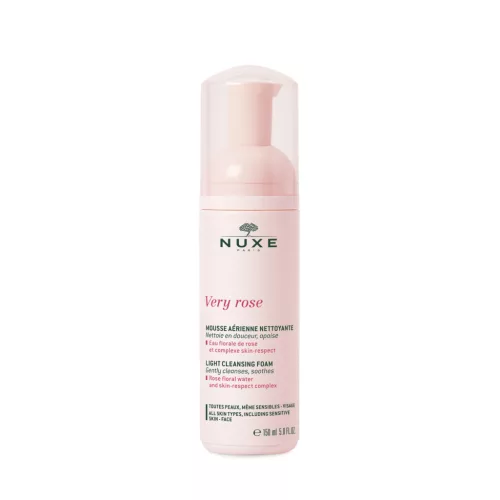 Nuxe Very Rose könnyed arctisztító hab 150ml