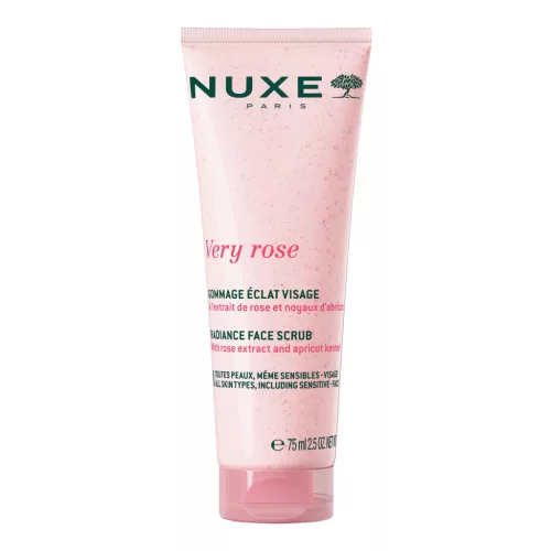 Nuxe Very Rose ragyogást fokozó arcradír 75ml