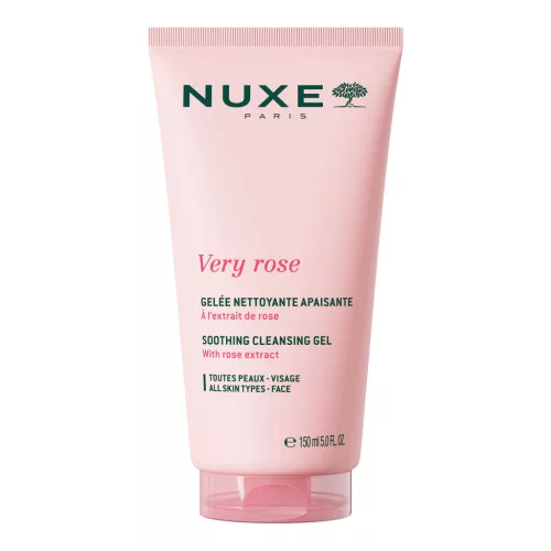 Nuxe Very Rose bőrnyugtató arctisztító gél 150ml