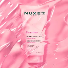 Nuxe Very Rose bőrnyugtató arctisztító gél 150ml