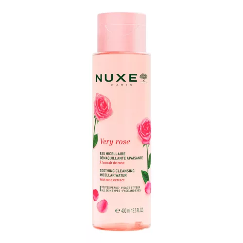 Nuxe Very Rose nyugtató micellás arctisztító 400ml