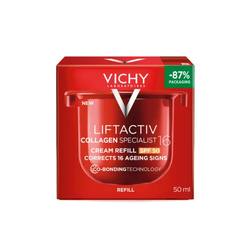 Vichy Liftactiv Collagen Specialist 16 krém SPF50 utántöltő 50ml