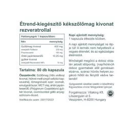 Vitaking Szőlőmag kivonat + Rezveratrol 80x