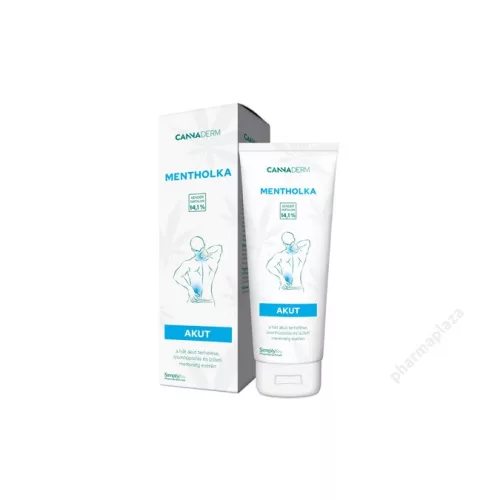 Cannaderm Mentholka AKUT egy hűsítő masszázskrém 125ml