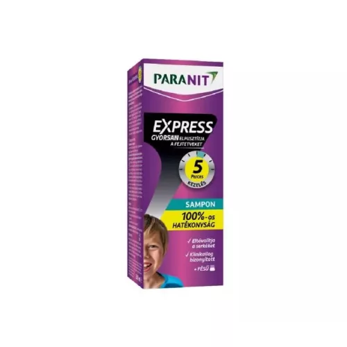 Paranit Express sampon + fésű 200ml