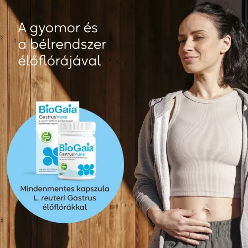 BioGaia Gastrus Pure Lactobacillus reuteri kapszula 60x