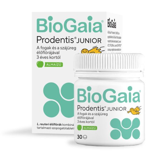 BioGaia Prodentis Junior szopogató tabletta alma ízű 30x