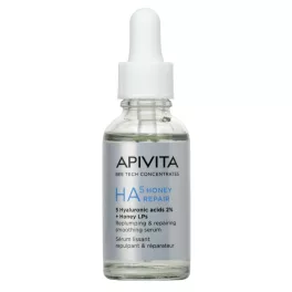   Apivita BEE TECH HA5 Honey feltöltő, regeneráló és bőrsimító szérum 30ml
