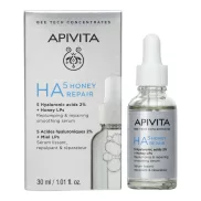   Apivita BEE TECH HA5 Honey feltöltő, regeneráló és bőrsimító szérum 30ml