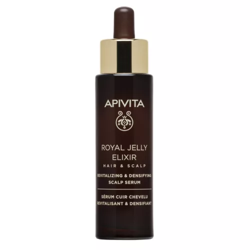 Apivita Royal Jelly Elixir Revitalizáló és sűrűséget adó fejbőrszérum 50ml