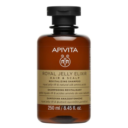 Apivita Royal Jelly Elixir Haj és fejbőr revitalizáló sampon 250ml