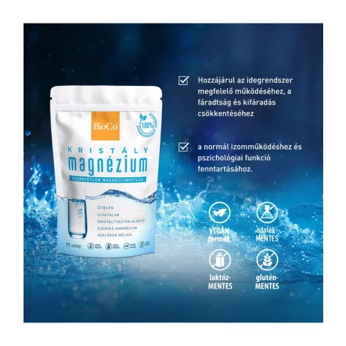 BioCo Kristály magnézium tasakos por 150g