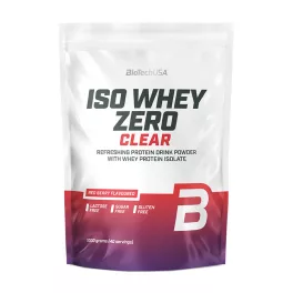 BioTechUSA Iso Whey Zero Clear piros gyümölcs 1000 g