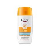   Eucerin Sun Hydro-Protect ultra könnyű színezett napozó fluid arcra SPF50 | medium árnyalat 50ml