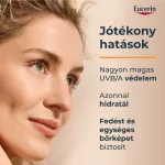 Eucerin Sun Hydro-Protect ultra könnyű színezett napozó fluid arcra SPF50 | világos árnyalat 50ml