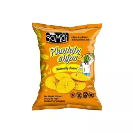 Samai Plantain édes főzőbanán chips 75g