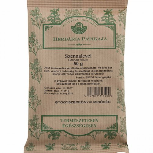 Herbária szennalevél tea 50g